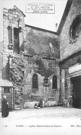 1 Eglise St Julien le Pauvre