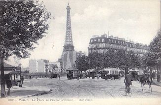 1003. Paris. La place de l'Ecole militaire