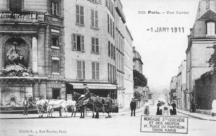 125 Rue Cuvier et fontaine Cuvier