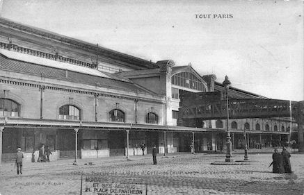 129 Sortie de la Gare d'Orléans (Gare Austerlitz)