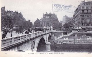 16  Pont et place St Michel