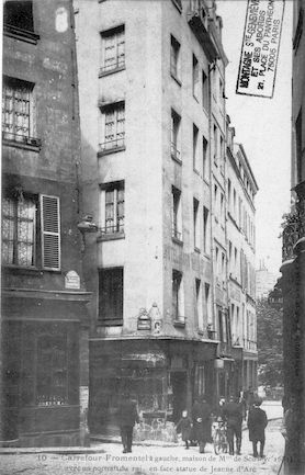 176 Carrefour Fromentel et maison de Melle de Scudery