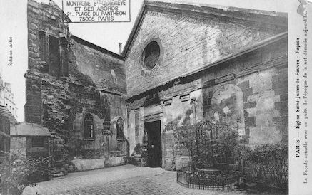 3 Eglise St Julien le Pauvre