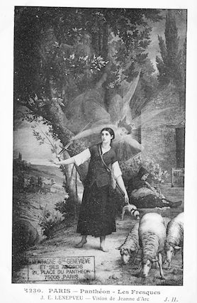 482 Panthéon. Les Fresques (J. E. Lenepveu) Vision de Jeanne d'Arc