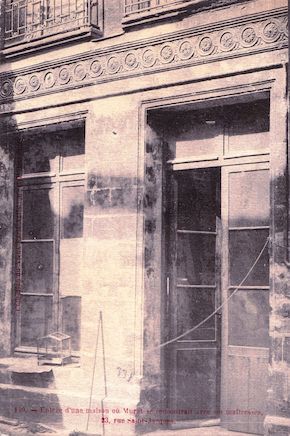 542 Maison où Murat rencontrait ses maitresses. 23 rue Saint Jacques