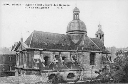587 Chapelle de St Joseph des armes. Rue de Vaugirard