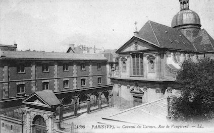 588 Couvent des carmes. Rue de Vaugirard