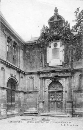 594 Luxembourg. Ancien couvent des Filles-du- Calvaire