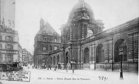 603 Sénat (façade Rue de Tournon)