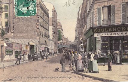 633 Rue Pascal, prise du boulevard Arago