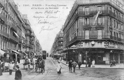 669-recto Rue Gay-Lussac et la gare de Sceaux