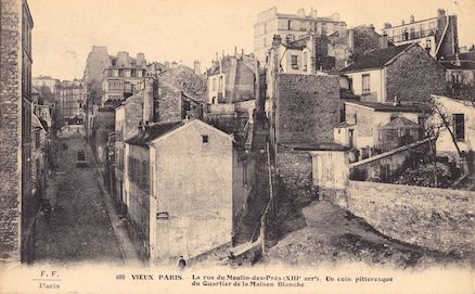 688 Rue du Moulin-des-prés. Un coin pittoresque du quartier de la Maison Blanche