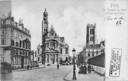 69 Eglise St Etienne du Mont et Tour Clovis