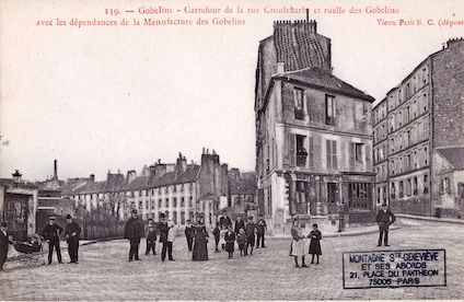 708 Carrefour de la rue Croulebarbe et de la ruelle des Gobelins