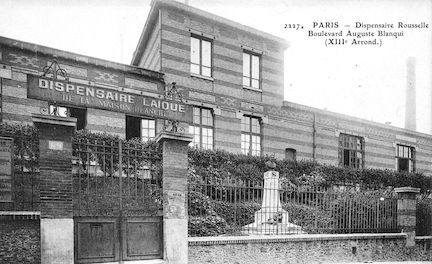 717 Dispensaire Rousselle. Boulevard Auguste Blanqui