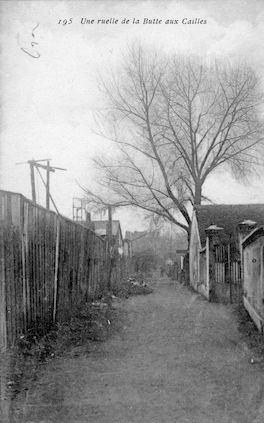 725 Une ruelle de la Butte-aux-cailles