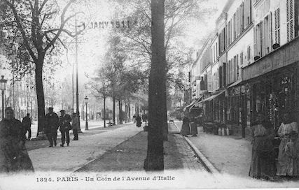 753 Un coin de l'avenue d'Italie