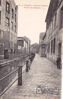 770. Vue de la Bièvre. La ruelle des Gobelins