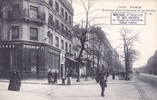 780. Avenue des Gobelins et la poste