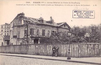 789.  Ancien hôtel de Le Prêtre Neufbourg