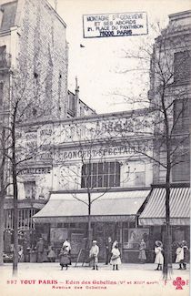 793.  Eden des Gobelins. Avenue des Gobelins