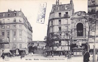 800. Avenue et théâtre des Gobelins