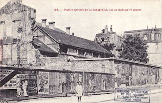 848. Maternité Port Royal- Partie arrrière