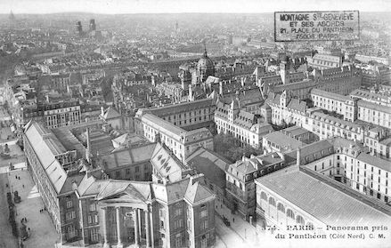 86 panorama pris du Panthéon