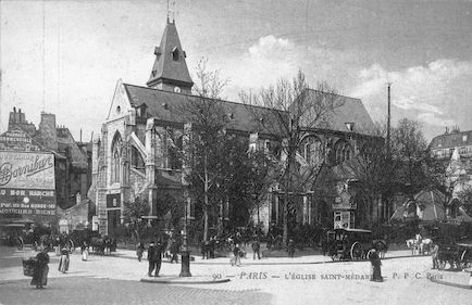 874 L'Eglise Saint-Médard