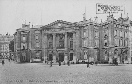 92 La mairie du Vème arrondissement