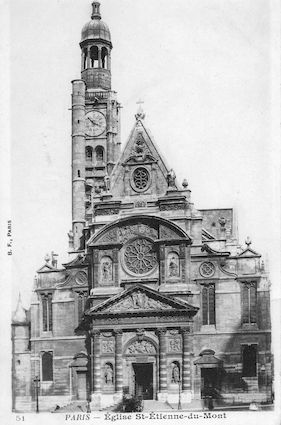 928 Eglise Saint Etienne-du-Mont