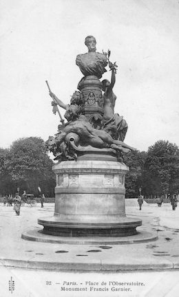 975 Monument à Francis Garnier place de l'Observatoire