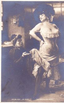 990. salon 1903 - La fouille au dépôt