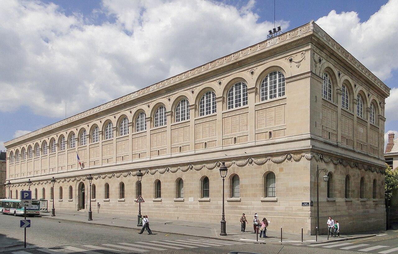 Fac ade de la bibliothe que sainte genevie ve sud est